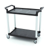 Servírovací vozík - 2 plastové police - 103 x 50,5 cm | Maxima, 9507004