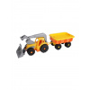 Rappa, Androni Traktorový nakladač s vlekom Power Worker - dĺžka 58 cm oranžový, Androni Traktorový nakladač s vlekom Power Worker - dĺžka 58 cm oranžový, RP601847