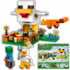 LEGO Minecraft Prsten lesného panstva 21272 (LEGO MINECRAFT KURACIA FARMA KURACIA CHALUPKA DARČEK PRE DIEŤA)