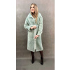 Max Original Leather Dámsky kožuch z jahňacej kože 52115 light green (38/M) - Light green - 38/M