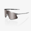 100 percent 100% HYPERCRAFT - Matte Stone Grey - HiPER Silver Mirror Lens Športové cyklistické okuliare