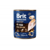 Brit Premium by Nature Adult Fish with Fish Skin konzervy 6x800g