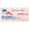 2Kids Toys Darčeková poukážka v hodnote 2000 Kč
