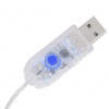 vidaXL Osvetlené vianočné darčeky 3 ks 64 LED diód teplé biele - Biela - 79930-245711