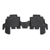 Gumové koberčeky Jeep Wrangler 2007-2018 (zadní) - Novline 28 mm okraj černá - 24.06.210Z