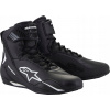 MOTOCYKLOVÉ TOPÁNKY ALPINESTARS FASTER 4 BLACK WHITE VEĽKOSŤ 45,5 (12)
