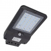 Eko-Light Vonkajšia solárna STREET LED záhradná lampa IP65 8W 850lm senzor čierna Eco-Light
