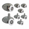 Koliesko do sprchovacieho kúta Sannit sivé 23 mm 8 ks