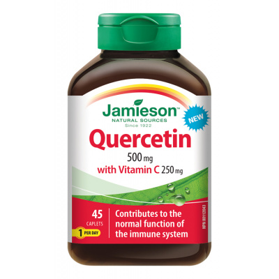 Jamieson Kvercetín 500mg s vitamínom C 250mg 45 tabliet