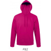 SOL´S SNAKE / Unisex mikina s kapucňou - fuchsia L