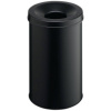 Durable Safe 330601 odpadkový kôš 30 l (Ø x v) 31.5 mm x 49.2 mm kov čierna 1 ks; 330601
