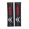 Krytky na pásy CITROEN logo TUNING Carbon look HAFT 2 ks