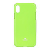 Puzdro gumené Apple iPhone X/XS Jelly Case Mercury limetka PT