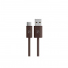 Bang & Olufsen BeoPlay H95 Fabric charging cable Chestnut (Nabíjací kábel pre slúchadlá BeoPlay H95)