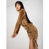 Dress-VI-SK-160.83P-camel hnedá S VITON 2016103301461