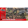 Airfix - diorama pláže Den D, Vyloďovací člun, M4 Sherman, Cromwell, bunkr a příslušenství, Gift Set A50162, 1/76
