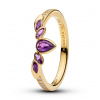 PANDORA Disney pozlátený prsteň Kráľovná Anna 164135C01