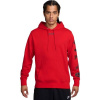 Nike CLUB FLEECE HOODIE CYCLE Pánska mikina, červená, XXL