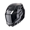 Moto přilba SCORPION EXO-TECH EVO CONQUER černo/bílá - Velikost L