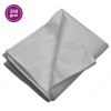 vidaXL Plachta 260 g/m² 4x6 m sivá HDPE - Sivá - 173980-108240
