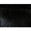 Umělá kožešina, metráž, oděvní, černá, vlas 36 mm, š. 150 cm metráž