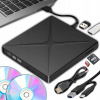 4v1 prenosná externá jednotka CD a DVD napaľovačka USB 3.0 SD čítačka