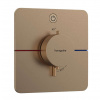 Hansgrohe ShowerSelect Comfort Termostatická batéria pod omietku, kefovaný bronz 15581140-HG