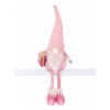 Dekorácia MagicHome Vianoce, Škriatok, 62 cm