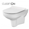 Cersanit CITY NEW WC misa závesná CleanOn 53x37cm, Biela Oválna K35-028 K35-028
