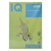 Farebný papier IQ color olivová zelená LG46, A4 160g /250 listov
