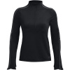Under Armour Under Half Zip Top Womens Black/JetGry 10 (S)