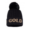 Goldbergh Hodd Beanie Black/Gold