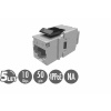 Rýchlozarezávacie keystone Solarix CAT6A STP SXKJ-10G-STP-BK-NA Component Level a 4PPoE certifikácia (25286903)