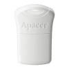 Apacer USB flash disk, USB 2.0, 64GB, AH116, biely, AP64GAH116W-1, USB A, s krytkou (AP64GAH116W-1)