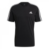 adidas Essentials 3-Stripes pánske tričko Black/White S
