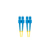 Patchcord optický Lanberg SM SC/UPC-SC/UPC DUPLEX 3.0mm LSZH G657A1 2 (FO-SUSU-SD11-0020-YE)