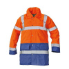 Červa SEFTON Reflexní bunda oranžová/modrá - zimní M 0301007392002