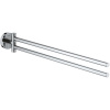 GROHE Essentials dvojramenný otočný držiak na uteráky, dĺžka 439 mm, chróm, 40371001