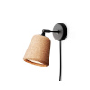 New Works Nástenná lampa Material Wall Lamp, natural cork 20150