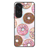 Lesklé pouzdro iSaprio pro Honor 90 Lite 5G - Donuts 11 (Lesklé pouzdro, kryt, obal iSaprio Exclusive na mobil Honor 90 Lite 5G s motivem Donuts 11 - elegantní skleněný vzhled, skvělá ochrana mobilu a