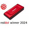 Kingston Flash SSD 1TB XS1000 External USB 3.2 Gen 2 Portable Solid State Drive RED SXS1000R/1000G