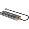 Canyon DS-13, Multiport Docking Station, 7 portov, 1xUSB-C 100W, 3xUSB 3.0, 1xHDMI 4K, čítačka kariet SD/micro SD CNS-TDS13