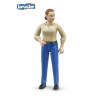 Bruder 60408 Bworld Žena modré kalhoty