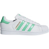 adidas SUPERSTAR biela,tyrkysová Unisex tenisky 13.5