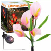 Interlook FLD-38-RUŽOVÁ | Solárne LED záhradné svietidlo Kalia | 67 cm, 600 mAh