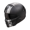 Prilba Scorpion EXO-COMBAT II LORD Matt Black Silver Veľkosť: XS (53-54 cm)