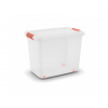 Kis K Latch Box XXL 69 l průhledná/oranžová