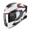 Integrální helma Scorpion Exo-530 Air Clip bílá/černá/červená 2XL
