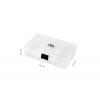 Krabica Delphin TBX One 140-5P Clip 140x105x35mm