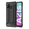 Púzdro Forcell Carbon Samsung Galaxy A21s čierne